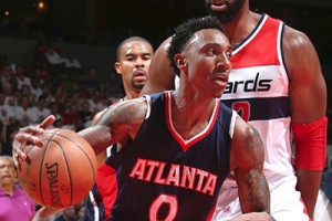 Jeff Teague, in alcuni momenti in grandissima difficoltà