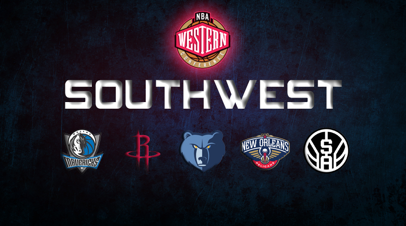 What teams are in the Southwest Division NBA?